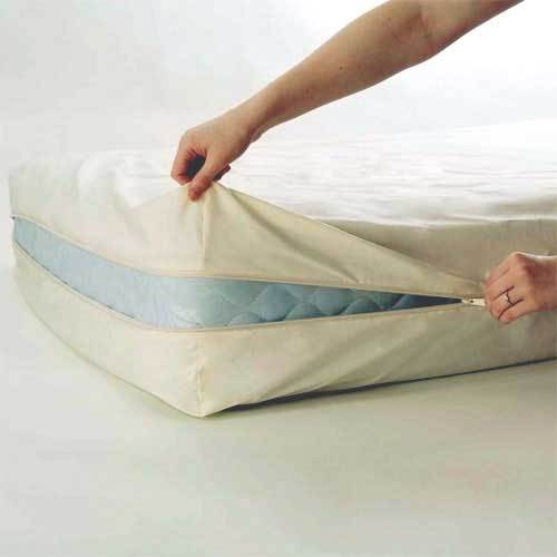 Natural Cotton Crib Mattress Encasing