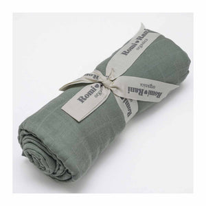 100% Organic Cotton Baby Swaddles - Green Tea