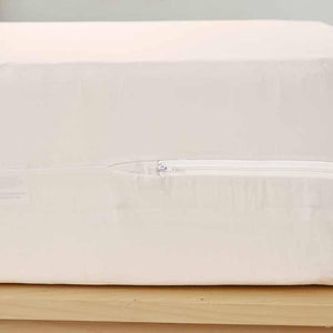 AllergyCare Zippered Organic Cotton Mattress Cover 